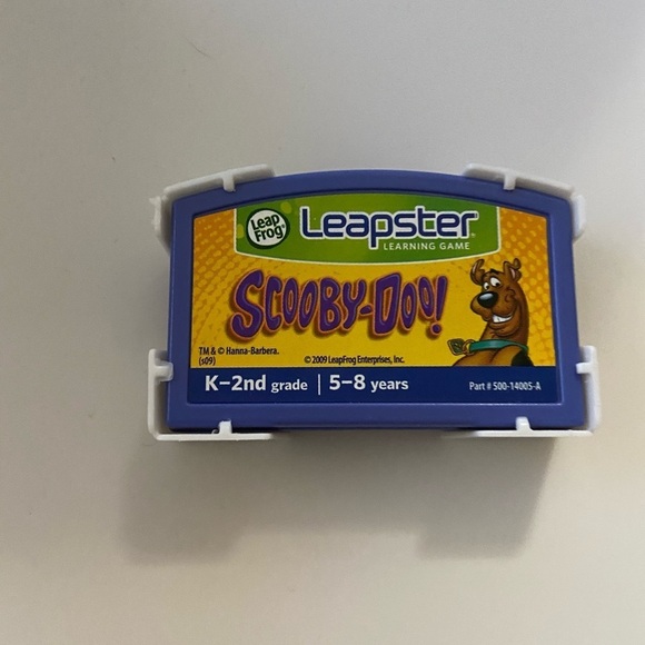 Leapster Scooby Doo Math Times Two K-2nd Gr Equations Multiplication Learn Game - Picture 4 of 6